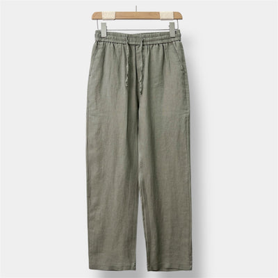 Spodnie o prostym kroju