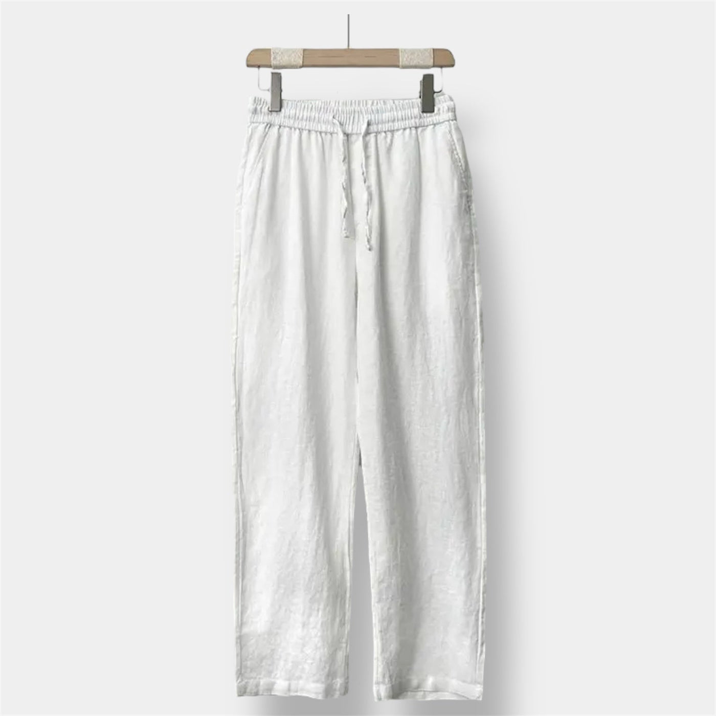 Spodnie o prostym kroju