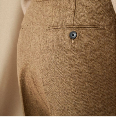 Spodnie z zakładkami